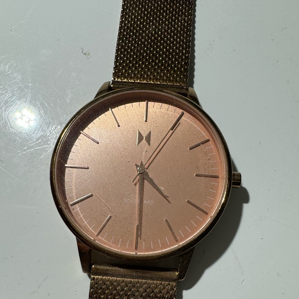 MVMT rose watch